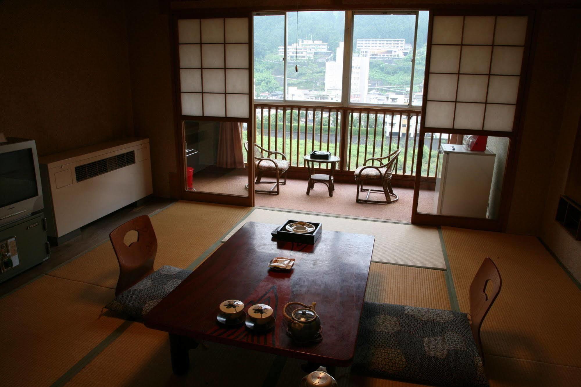 Okudaya Happoen Hotel เกโระ ภายนอก รูปภาพ
